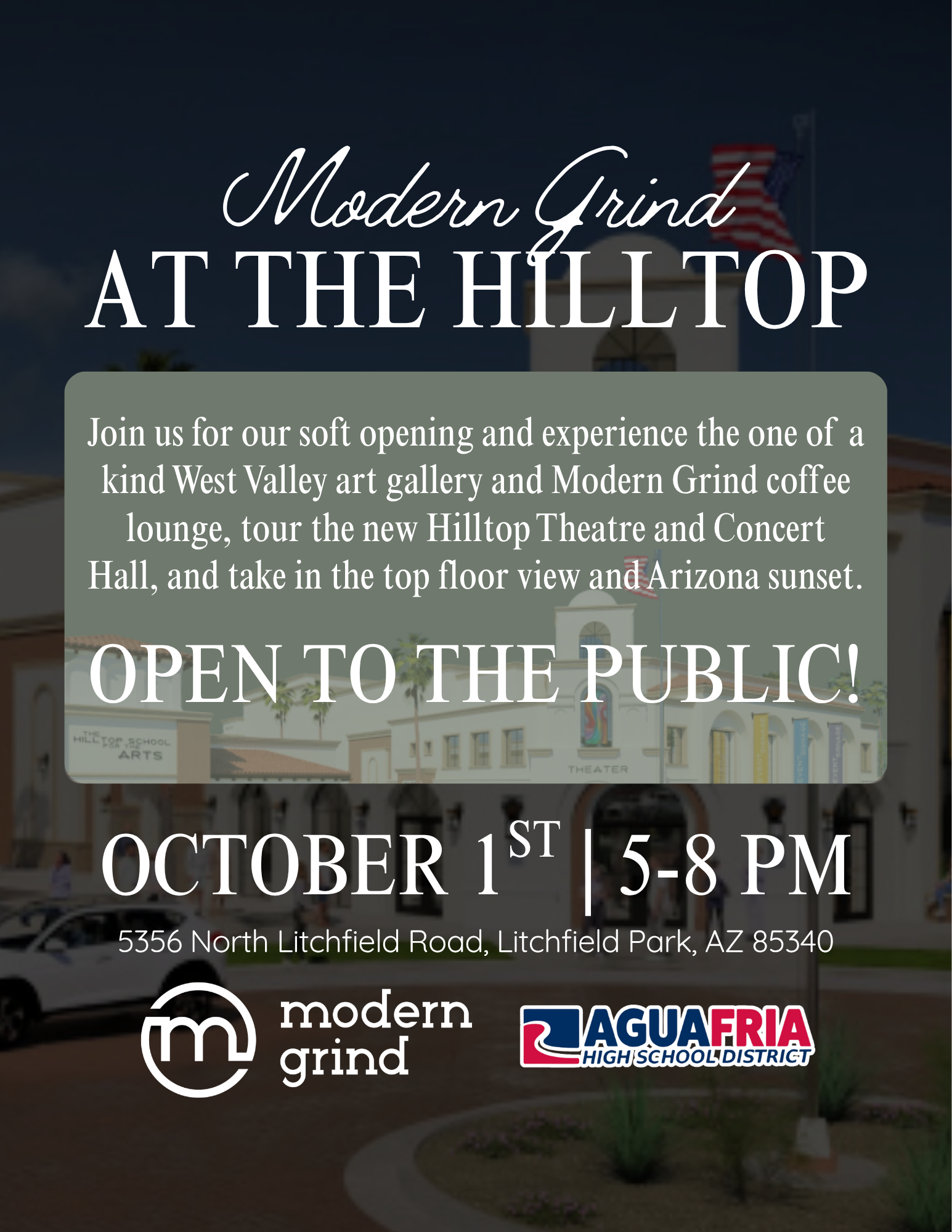 Hilltop Open House Flyer